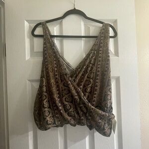Free People We the Free "Your Twisted Tank" – Size M– NWOT